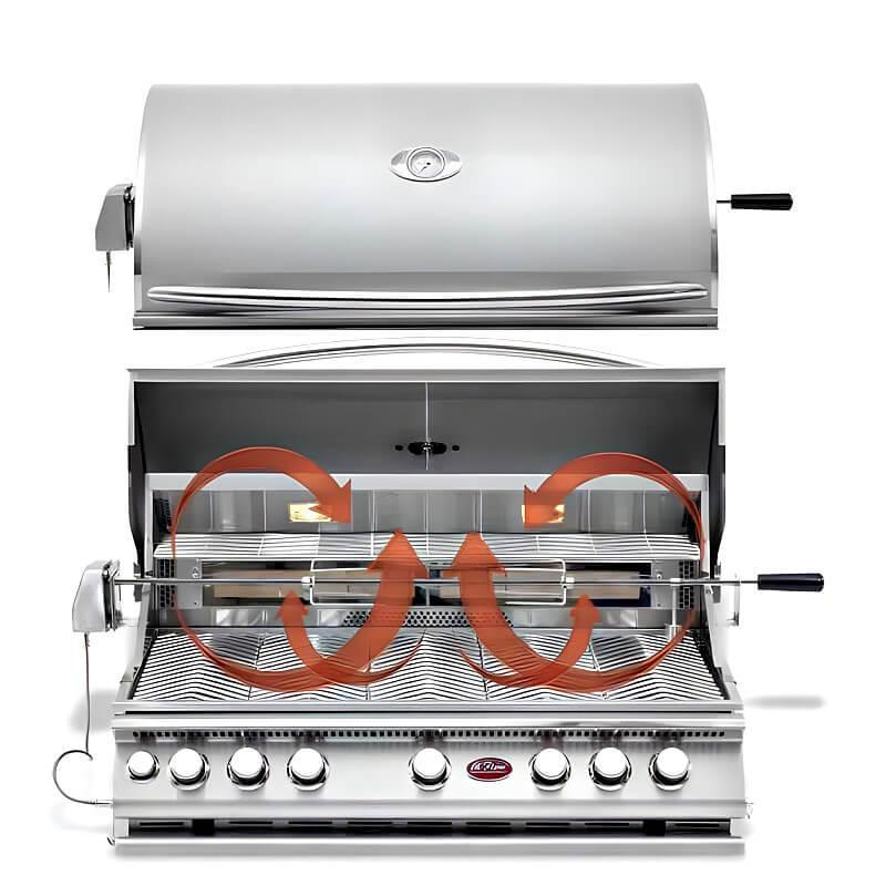Cal Flame Convection 5 Burner Built In Grill BBQ19875CP