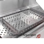 Cal Flame G Series Charcoal Built In Grill BBQ18G870