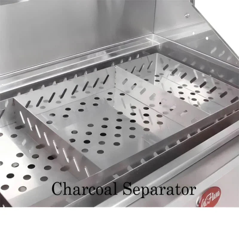 Cal Flame G Series Charcoal Built In Grill BBQ18G870