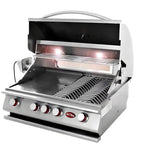 Cal Flame P Series 4 Burner Built In Grill BBQ19P04