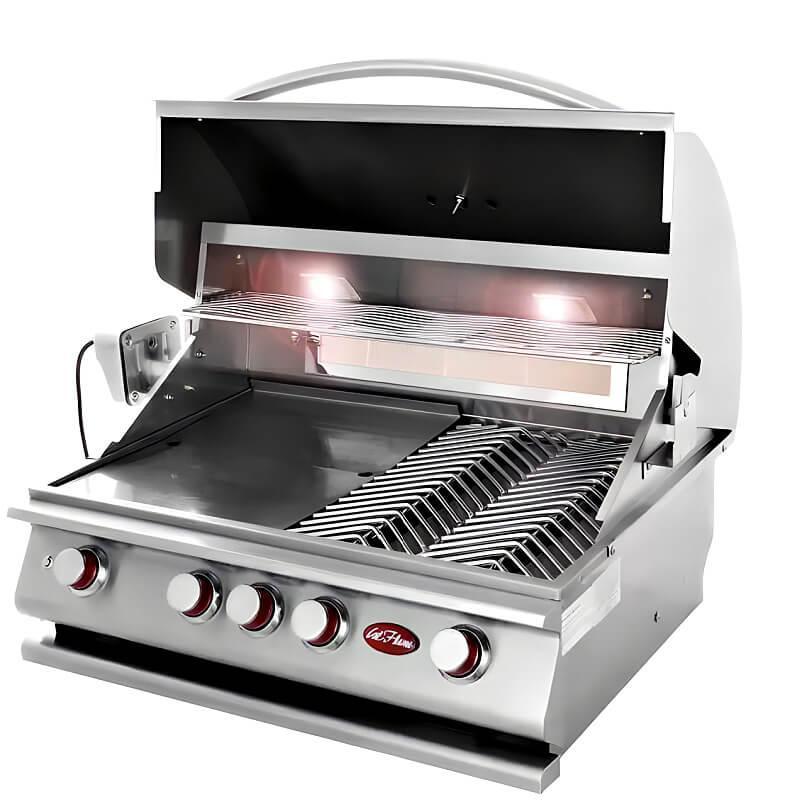 Cal Flame P Series 4 Burner Built In Grill BBQ19P04