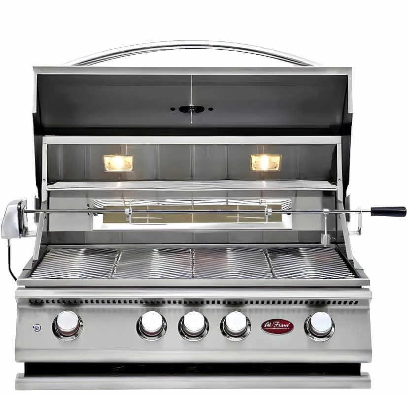 Cal Flame P Series 4 Burner Built In Grill BBQ19P04