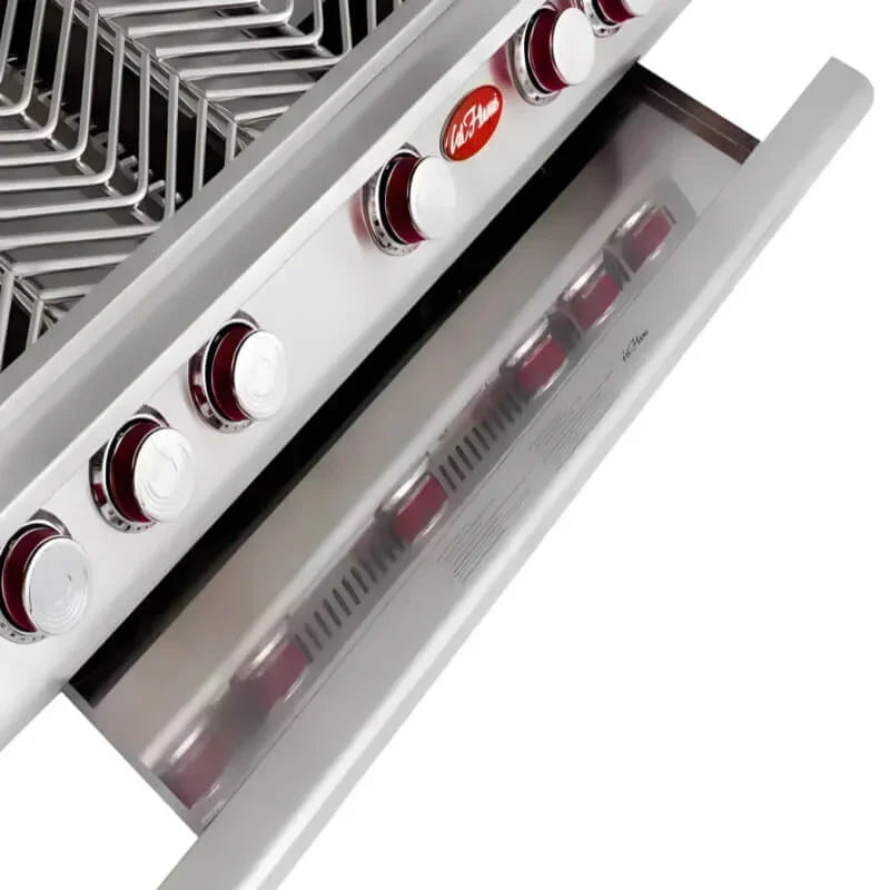Cal Flame P Series 6 Burner Built In Grill BBQ19P06