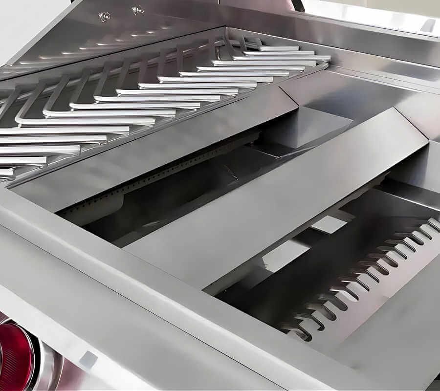 Cal Flame P Series 5 Burner Built In Grill BBQ19P05