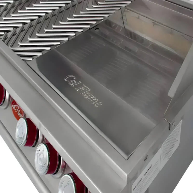 Cal Flame P Series 5 Burner Built In Grill BBQ19P05
