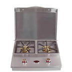Cal Flame Standard Drop In Side by Side Double Burner BBQ18852P