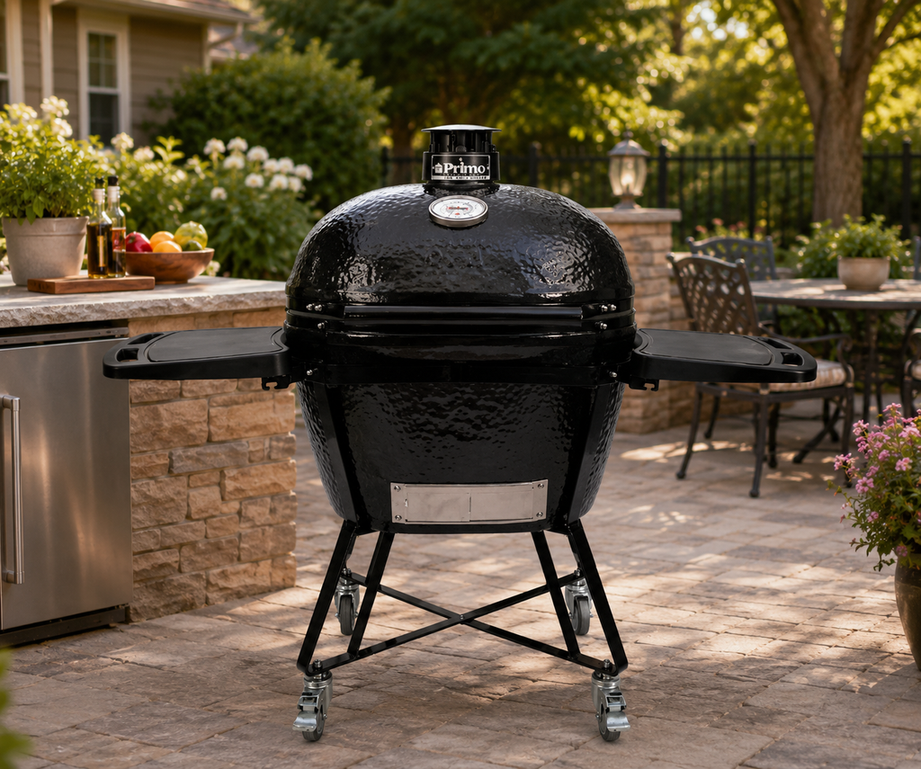 Primo Oval Large Charcoal Grill All-In-One PGCLGC