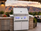 American Made Grills Estate 30-Inch Freestanding Gas Grill Rotisserie