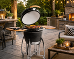 KoKoMo 21 Inch Ceramic Kamado Charcoal BBQ Grill and Smoker