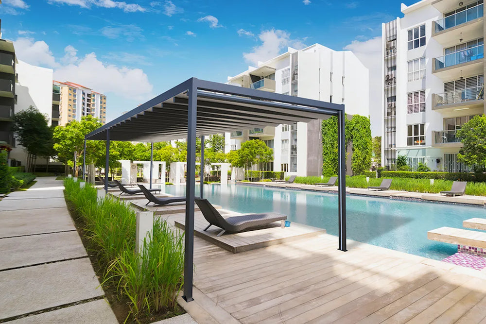 Anchor Pergostar Romano® Retractable Pergola official Anchor Industries product photo