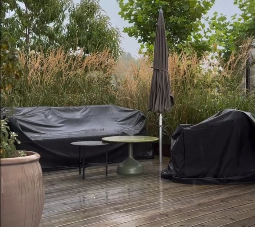 Cane-line Design Furniture Cover 25 Black 37x35x30in