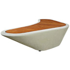 Wausau Tile DF5330 Collaboration Boomerang Bench official product image