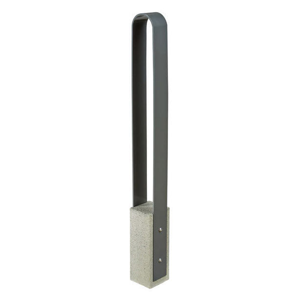 Wausau Tile DF6510 Collaboration Vault Bike Bollard - Short/Rounded official product image