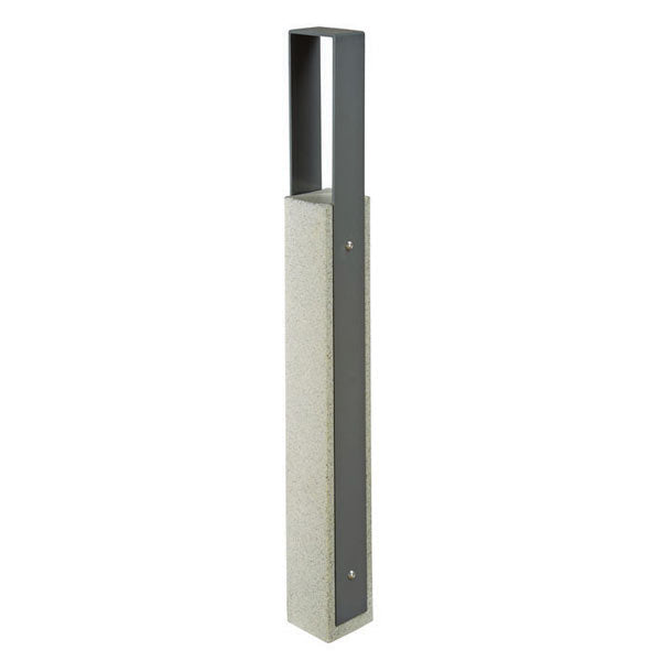 Wausau Tile DF6535 Collaboration Vault Bike Bollard - Tall/Square official product image
