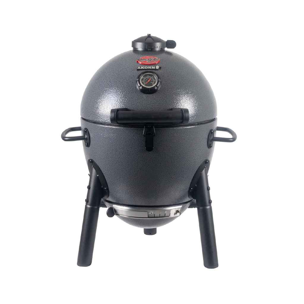 Char-Griller AKORN Jr. Kamado Charcoal Grill Grey