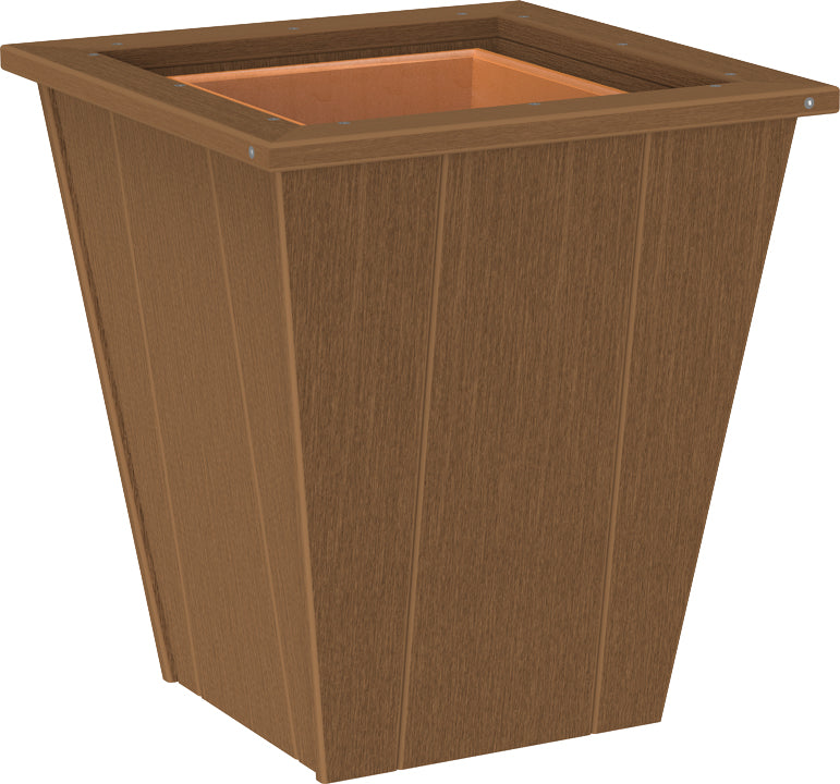 LuxCraft 18" Elite Planter Black