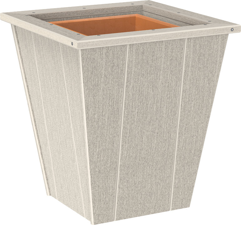 LuxCraft 18" Elite Planter Black