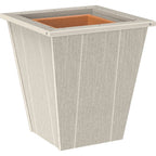 LuxCraft Elite Planter (18") (EP18) - EP18BI Elite Planter (18'') Birch