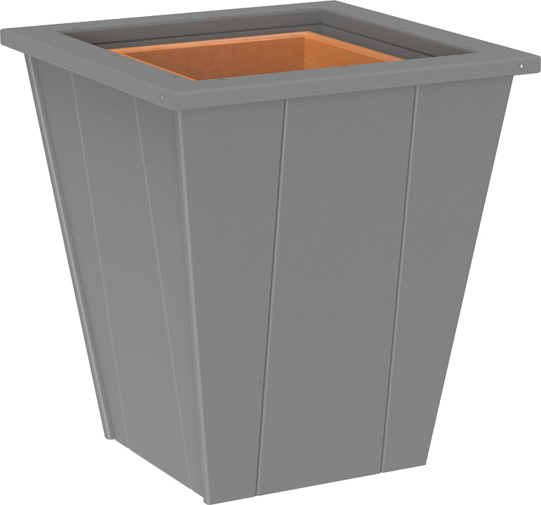 LuxCraft 18" Elite Planter Black