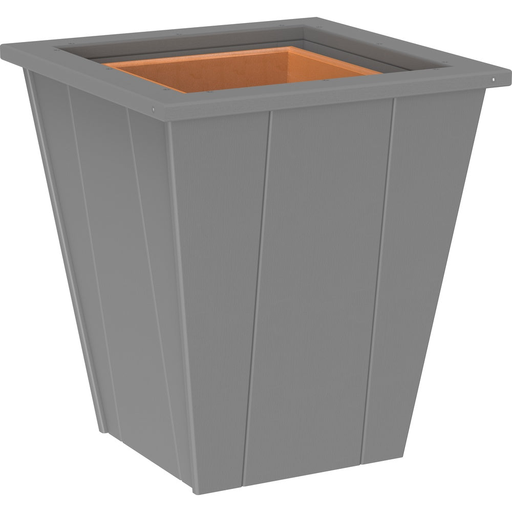 LuxCraft Elite Planter (18") (EP18) - EP18S Elite Planter (18'') Slate
