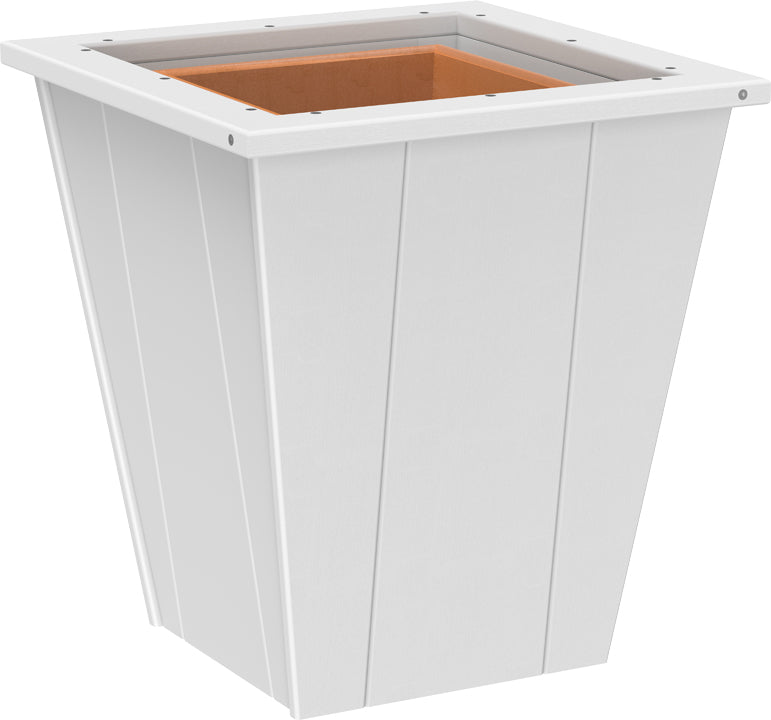 LuxCraft 18" Elite Planter Black