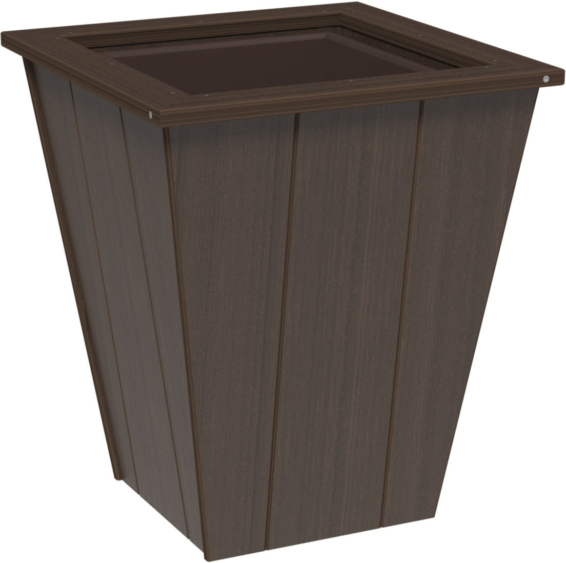 LuxCraft 26" Elite Planter Black