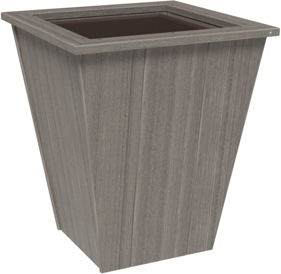 LuxCraft 26" Elite Planter Black