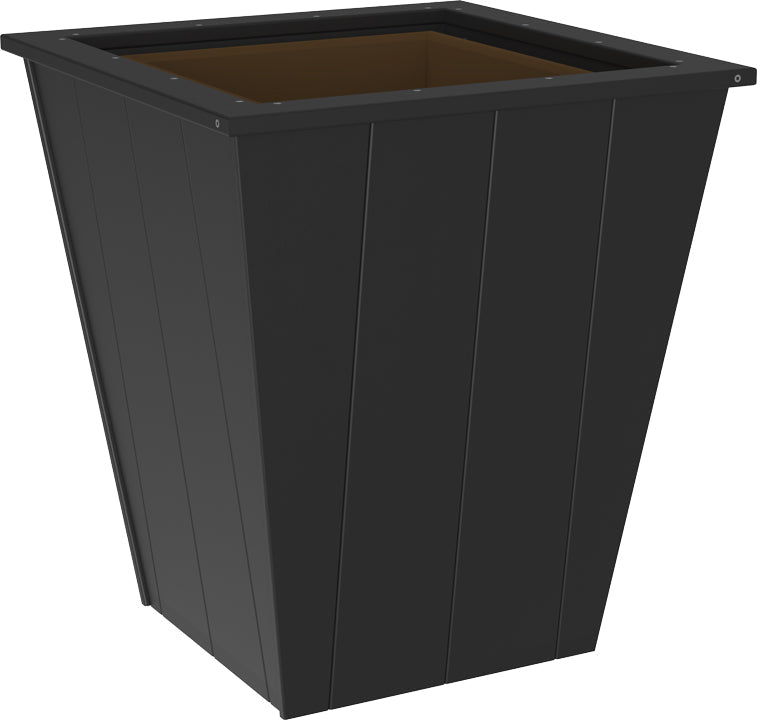 LuxCraft 26" Elite Planter Black