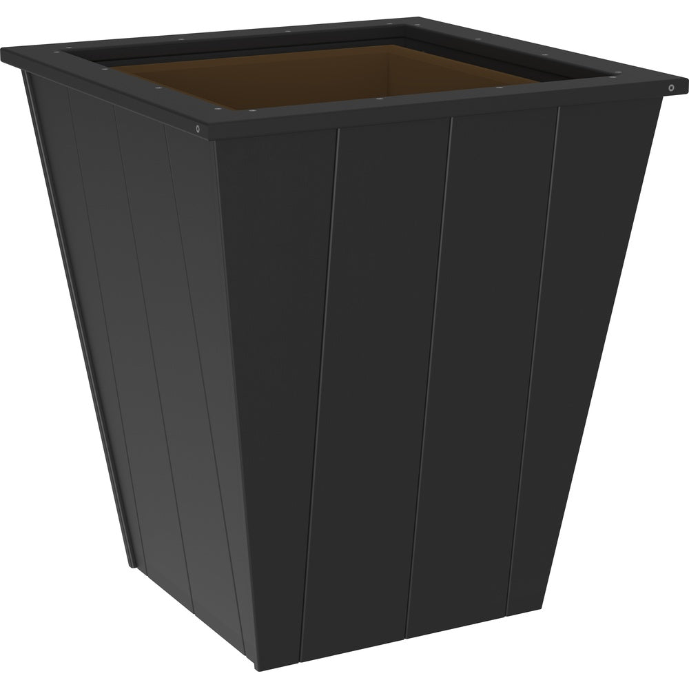 LuxCraft Elite Planter (26") (EP26) - EP26BK Elite Planter (26'') Black
