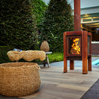 RB73 Fennek 50 4-Sided Outdoor Fireplace FENNEK-50-4