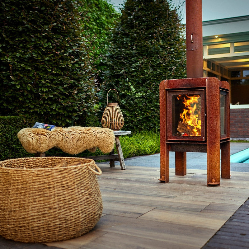 RB73 Fennek 50 4-Sided Outdoor Fireplace FENNEK-50-4