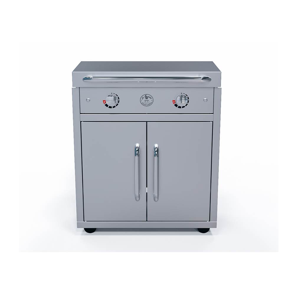Le Griddle 75 Series Portable Cart Stainless Steel GFCART75