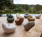 Gem Lounge Chair with Teak Swivel Base by Foersom & Hiort-Lorenzen MDD