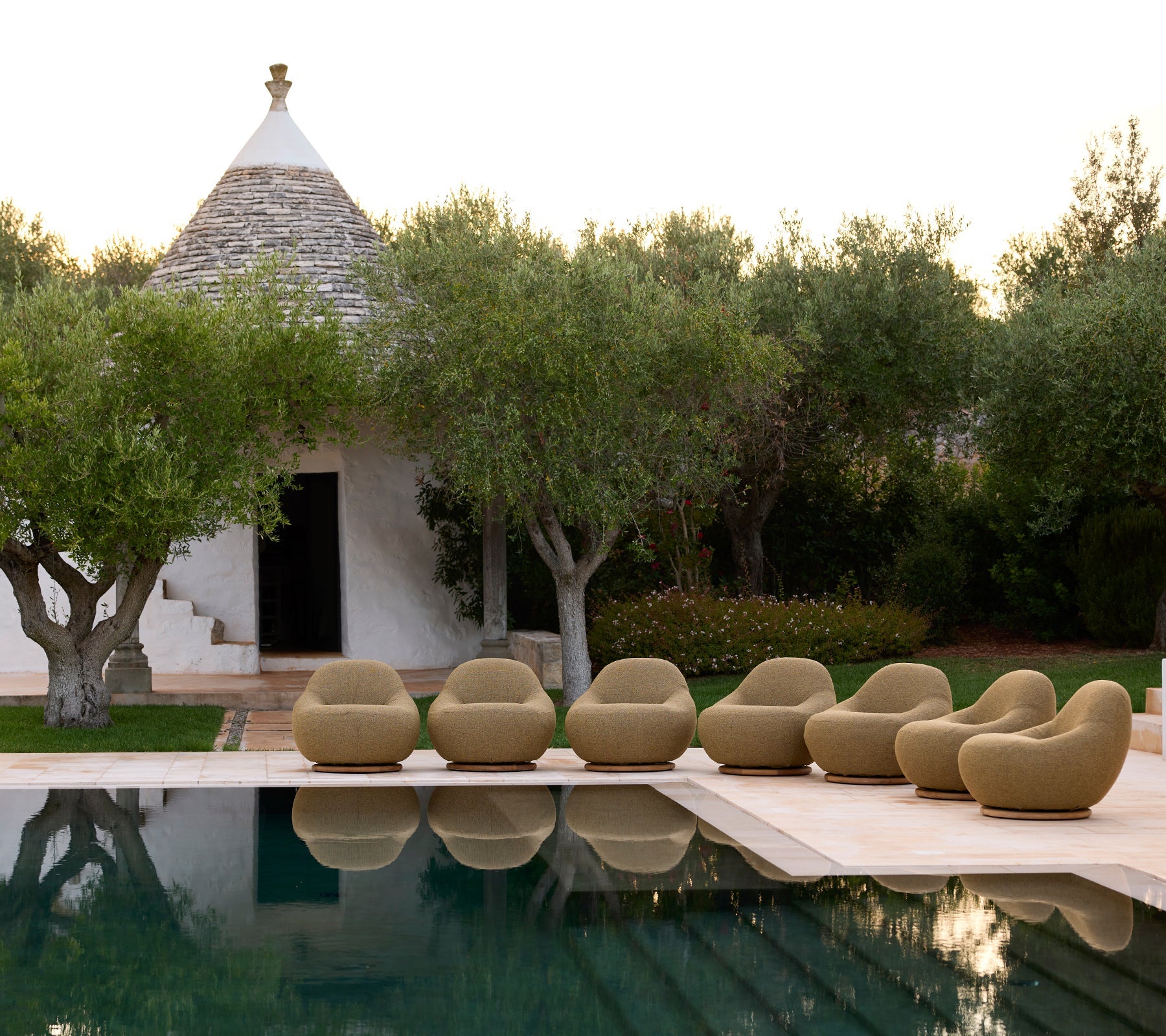 Gem Lounge Chair with Teak Swivel Base by Foersom & Hiort-Lorenzen MDD