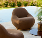 Gem Lounge Chair with Teak Swivel Base by Foersom & Hiort-Lorenzen MDD