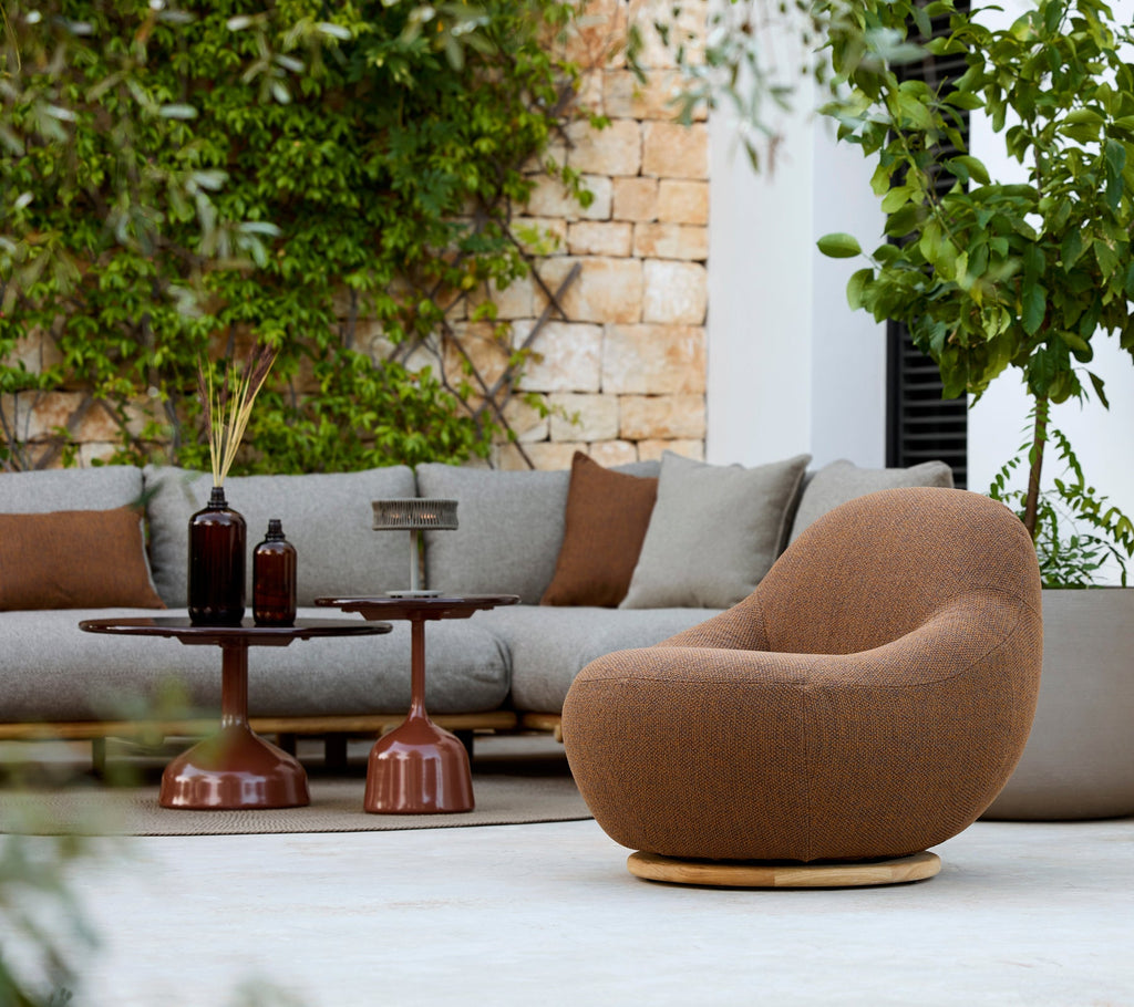 Gem Lounge Chair with Teak Swivel Base by Foersom & Hiort-Lorenzen MDD