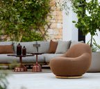 Gem Lounge Chair with Teak Swivel Base by Foersom & Hiort-Lorenzen MDD