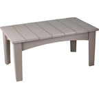 LuxCraft Island Coffee Table (ICT) - ICTWW Island Coffee Table (Weatherwood)