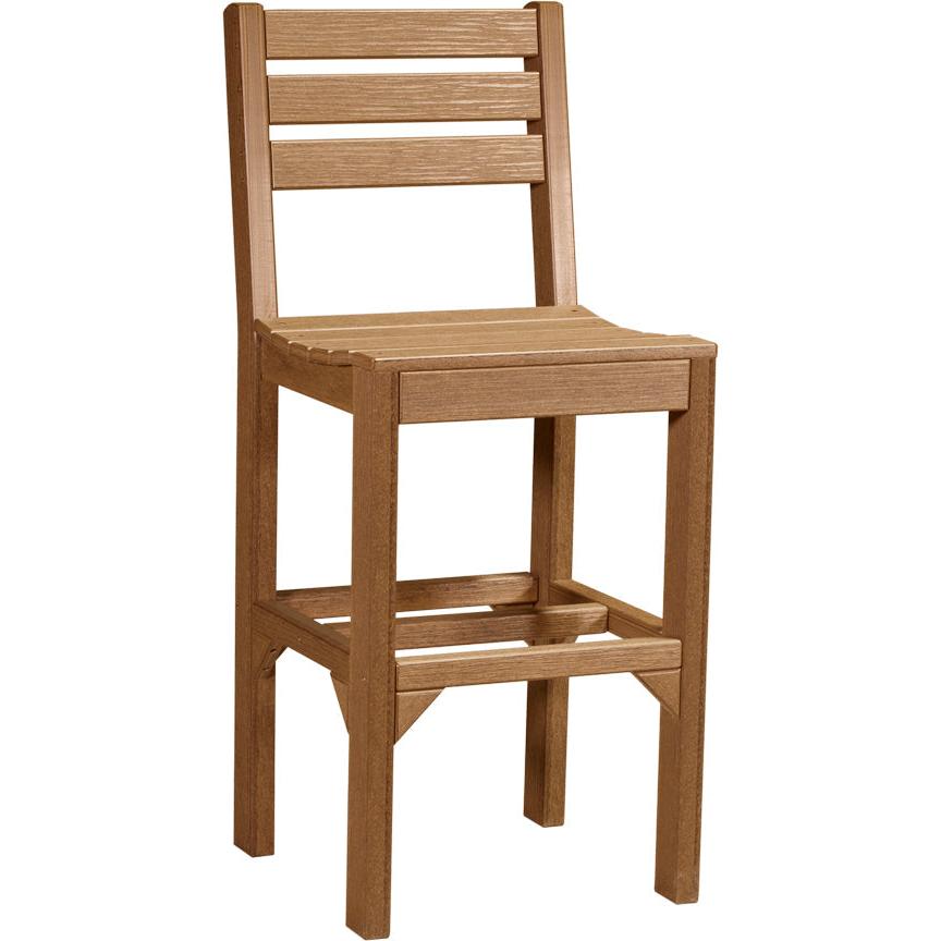 LuxCraft Island Bar Height Side Chair