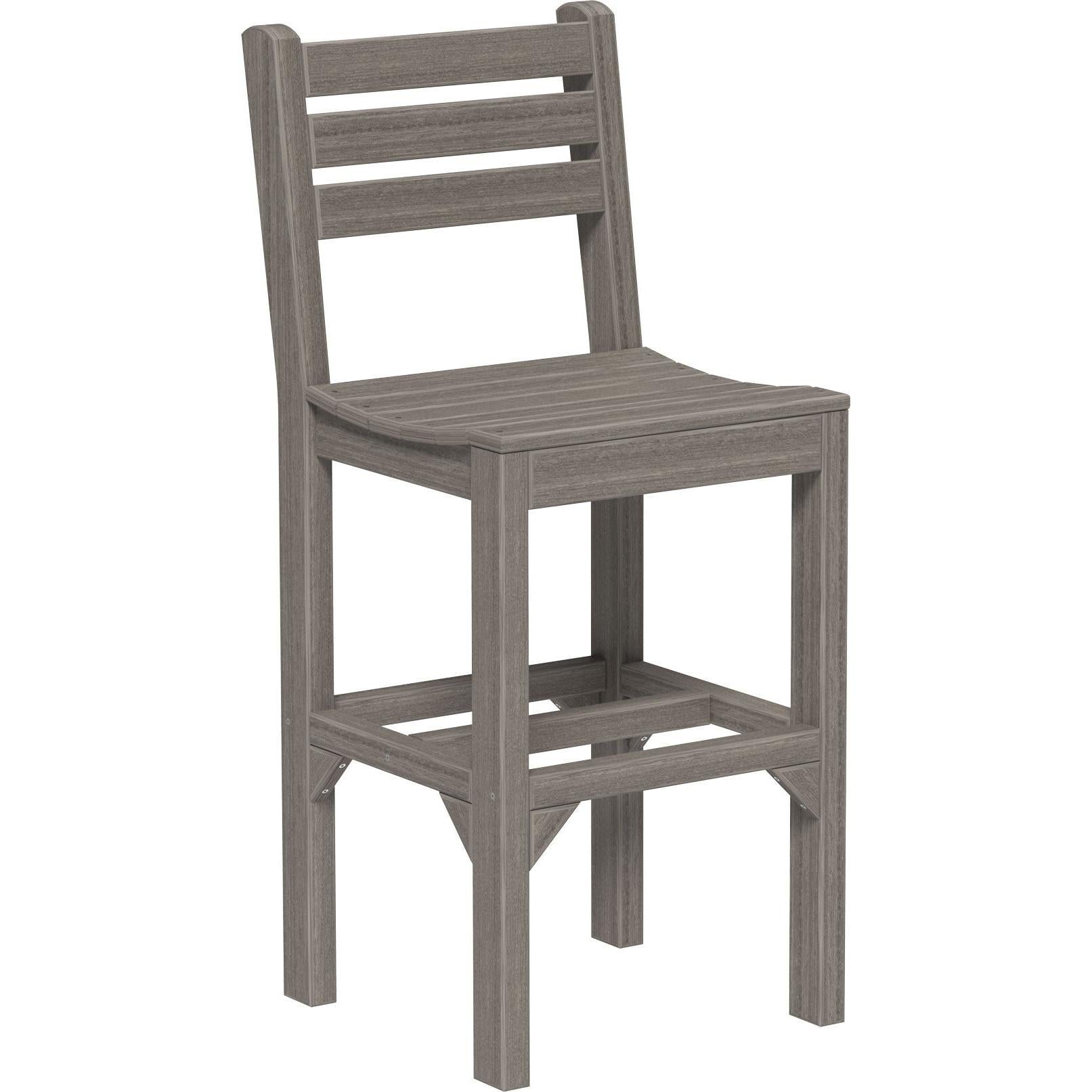 LuxCraft Island Bar Height Side Chair