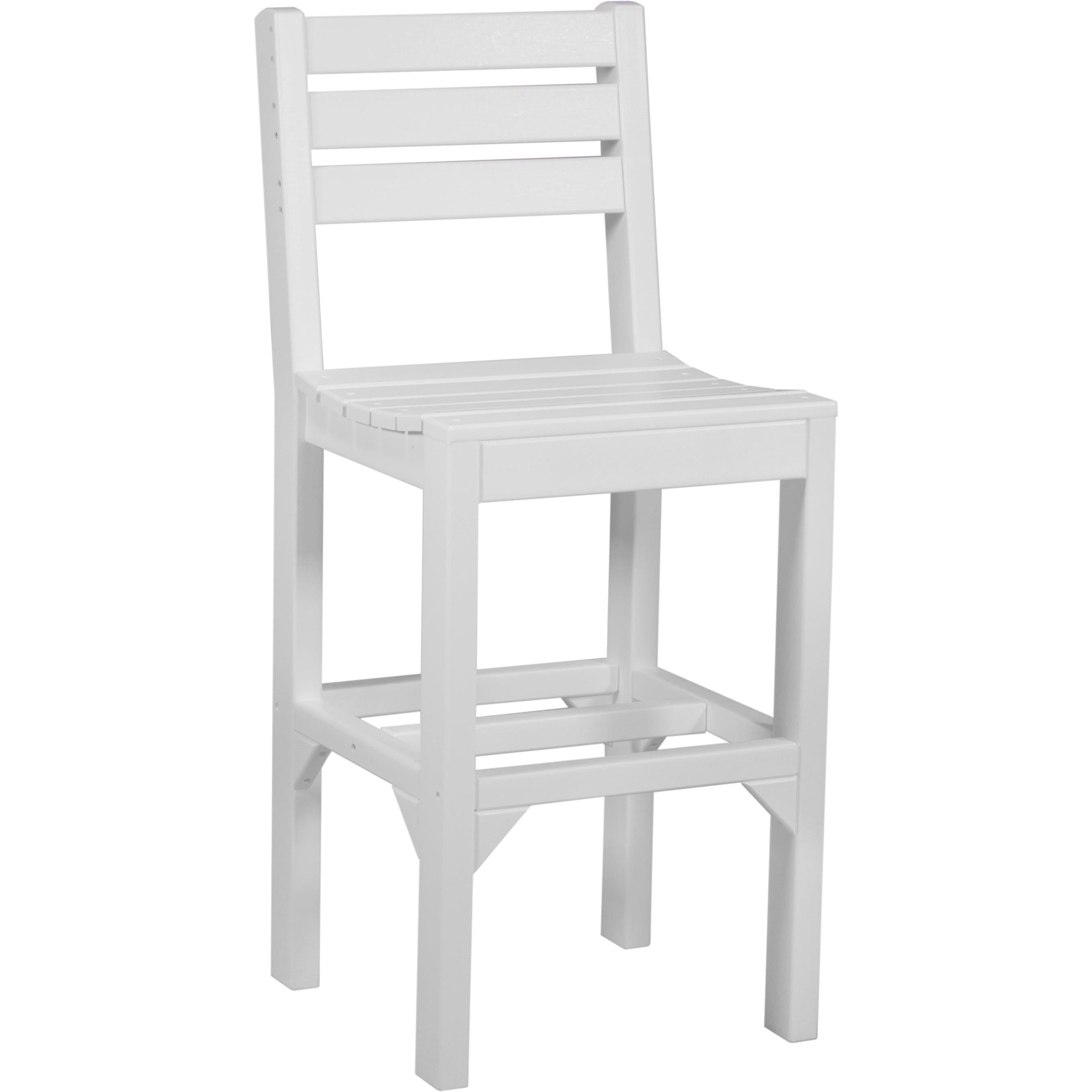 LuxCraft Island Bar Height Side Chair