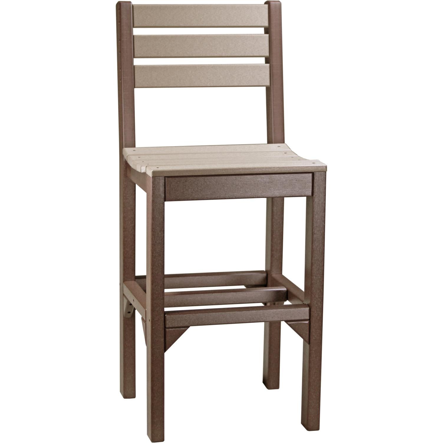 LuxCraft Island Bar Height Side Chair