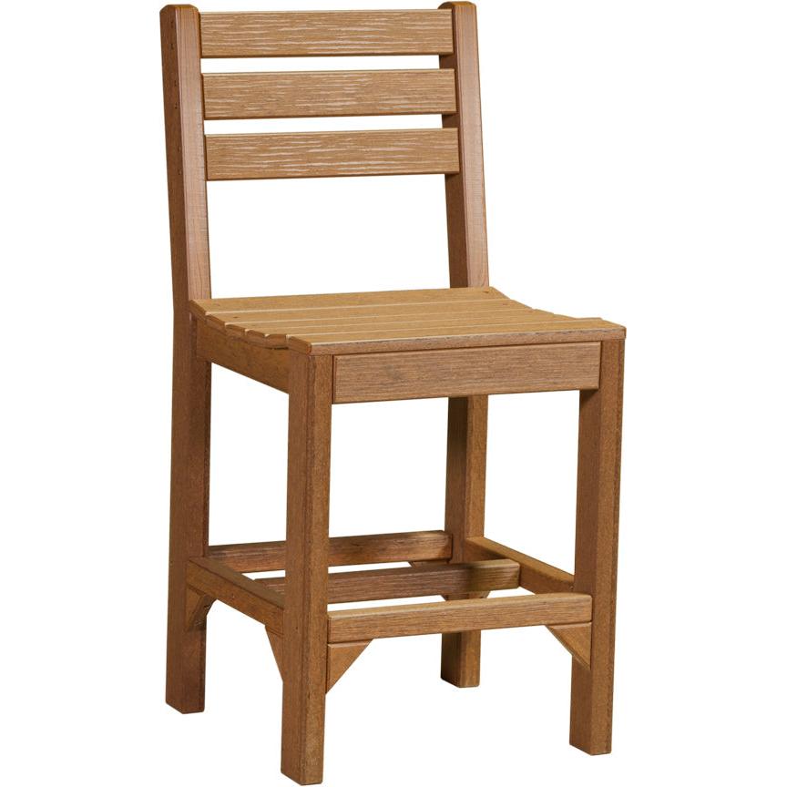 LuxCraft Island Counter Height Side Chair
