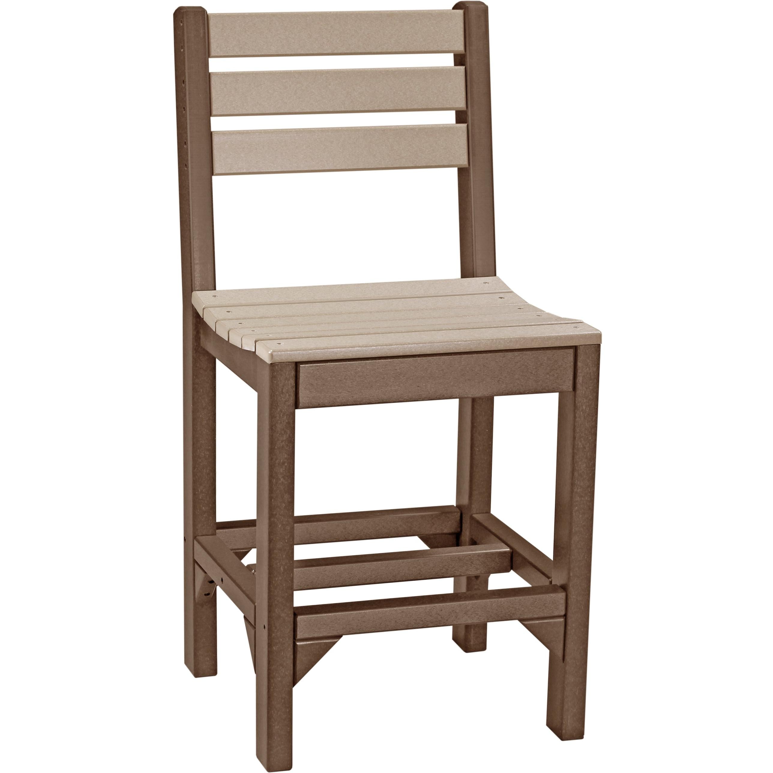 LuxCraft Island Counter Height Side Chair