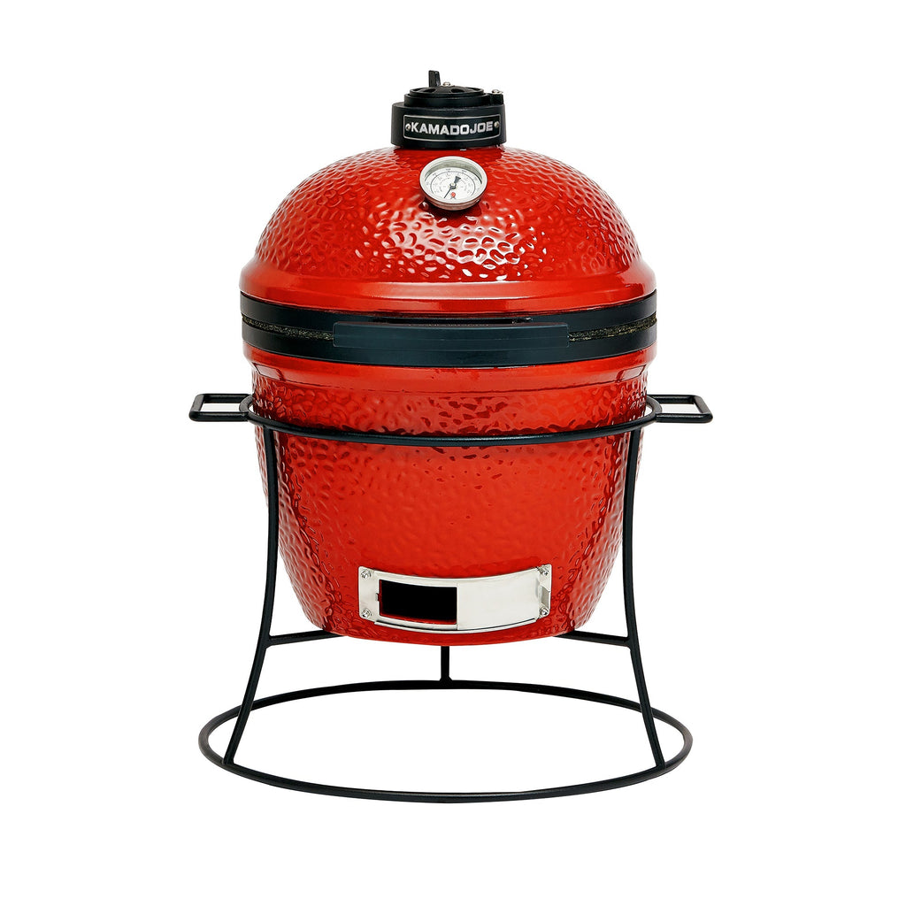Kamado Joe Joe Jr 13.5 Inch Charcoal Grill With Cast Iron Stand