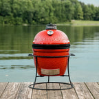 Kamado Joe Joe Jr 13.5 Inch Charcoal Grill With Cast Iron Stand