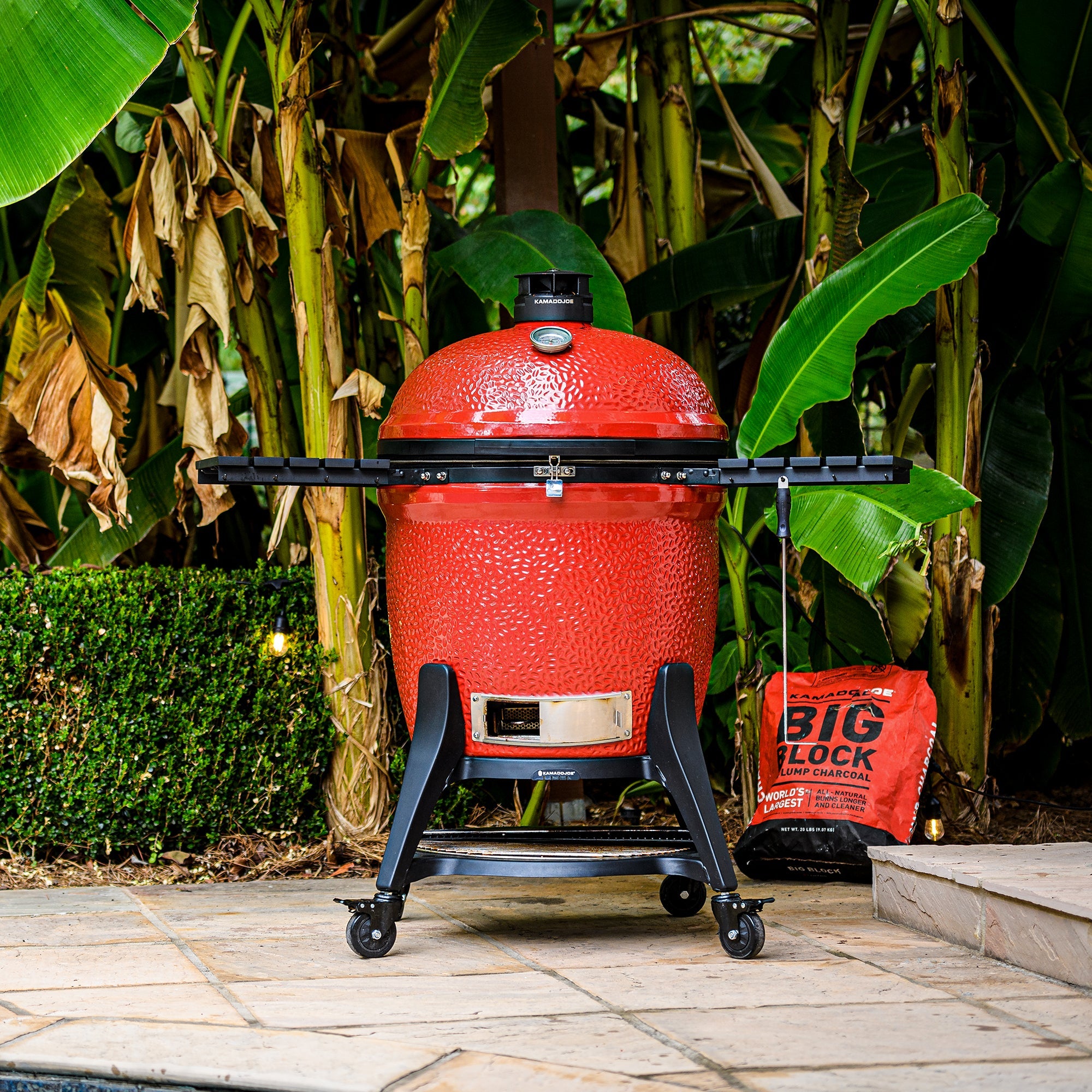 Kamado Joe Big Joe Series III 24-Inch Charcoal Grill Stainless