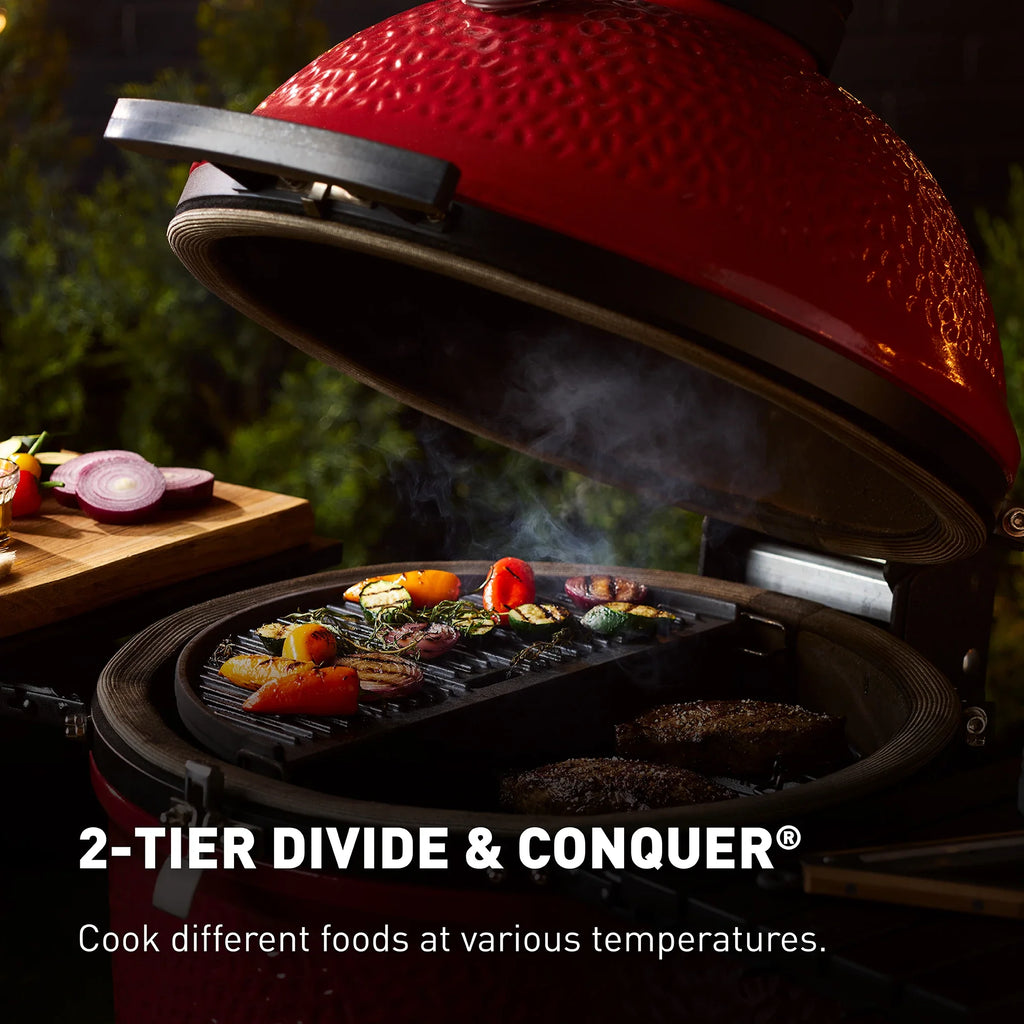 Kamado Joe Konnected Joe 18-Inch Digital Charcoal Grill and Smoker Stainless