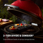 Kamado Joe Konnected Joe 18-Inch Digital Charcoal Grill and Smoker Stainless