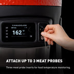 Kamado Joe Konnected Joe 18-Inch Digital Charcoal Grill and Smoker Stainless